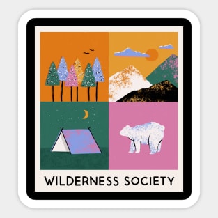 Wilderness Society Sticker